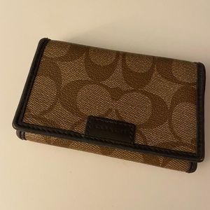 Coach Accessories | Coach Key & Card Holder
